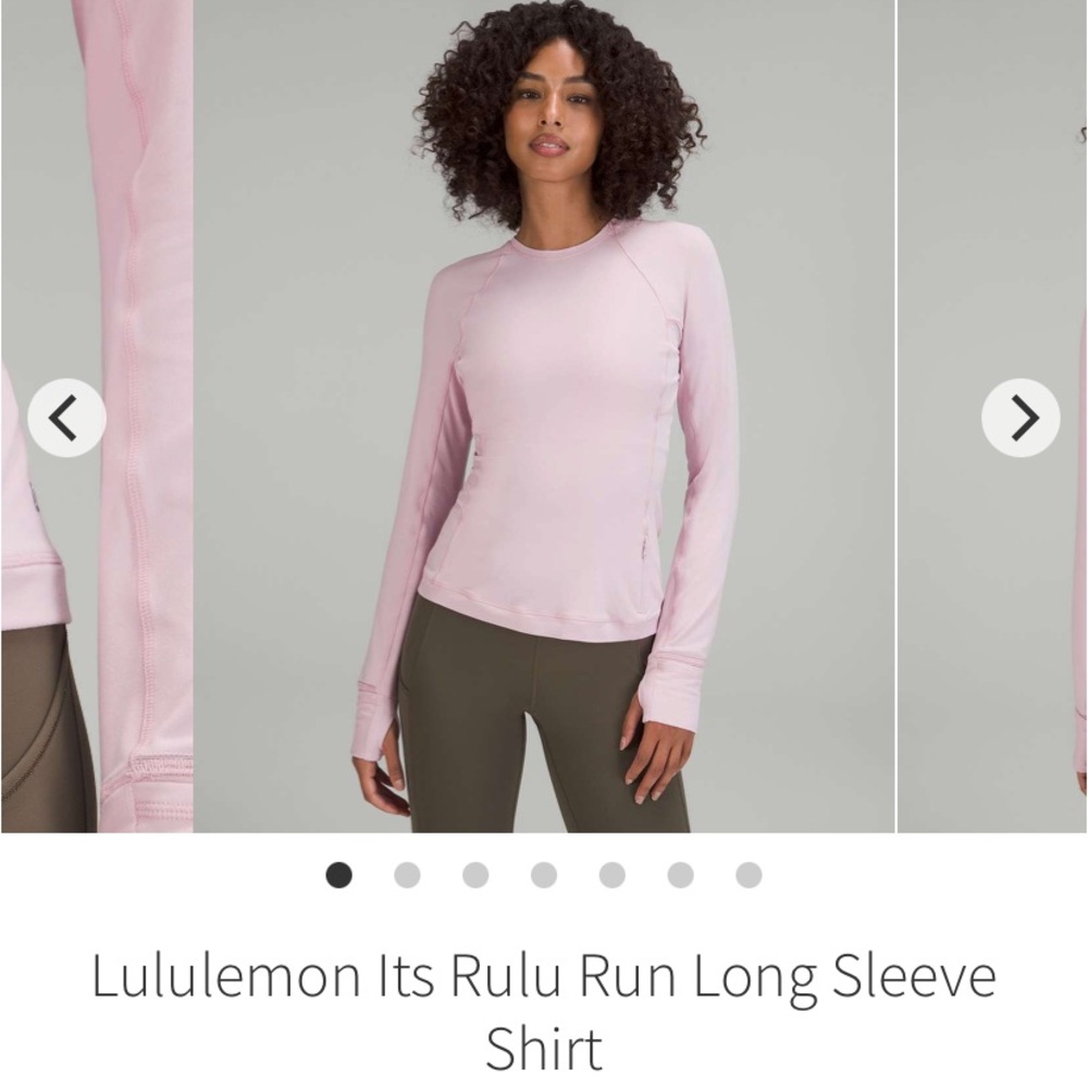 lululemon its rulu run long sleeve shirt